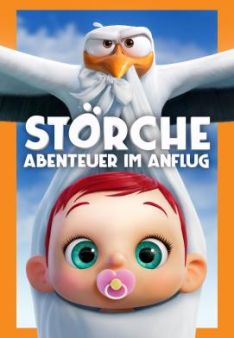 Störche - Baby im Anflug